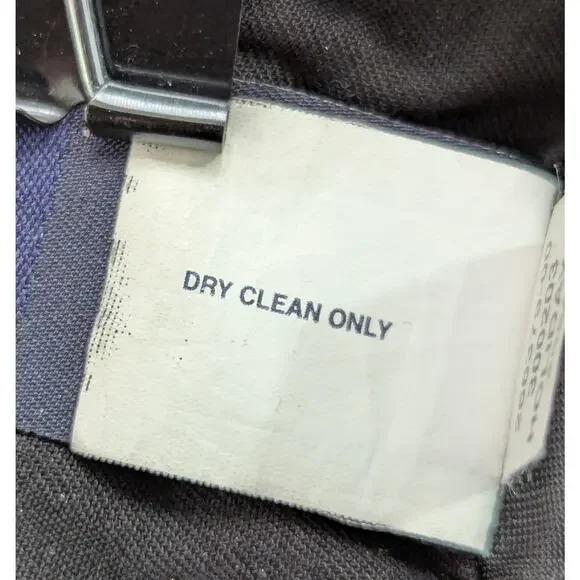 THE GAP! LUXE BLACK NUBBY WOOL BLEND, VELVET RIBBON DETAILED PENCIL SKIRT! SZ 2 - Picture 6 of 7